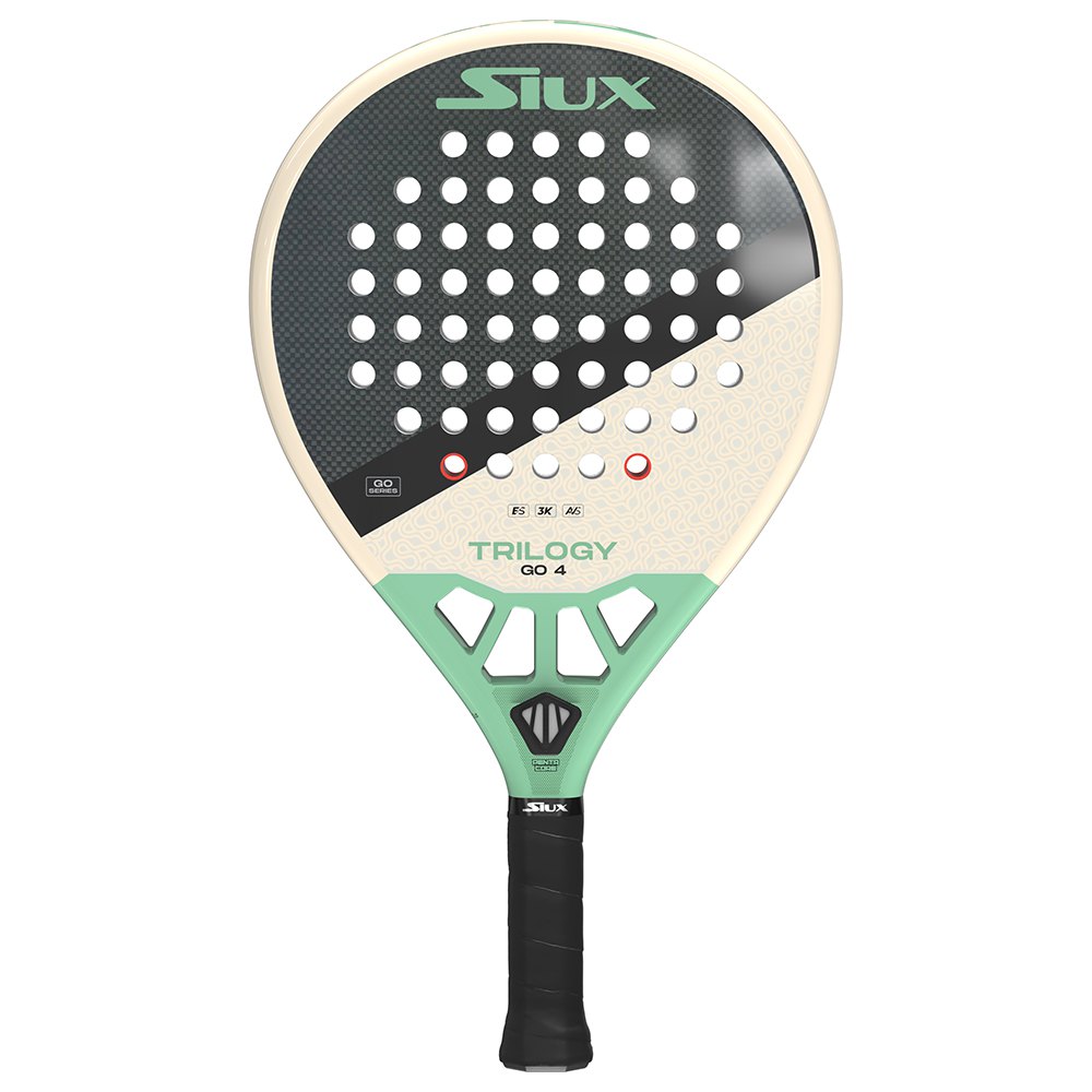 Siux Trilogy 4 Control Go Woman Padel Racket Silber 355-375 gr Siux Trilogy 4 Control Go Woman Padel Racket Silber 355-375 gr von Siux
