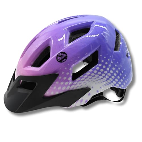 Six Peaks Unisex Jugend Junior Cycling Helmet Fahrradhelm, Hellviolett, 52-56 cm Six Peaks Unisex Jugend Junior Cycling Helmet Fahrradhelm, Hellviolett, 52-56 cm von Six Peaks