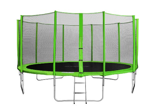 Gartentrampolin Grün - 4,60M 15FT - TG460/1792 von SixBros.