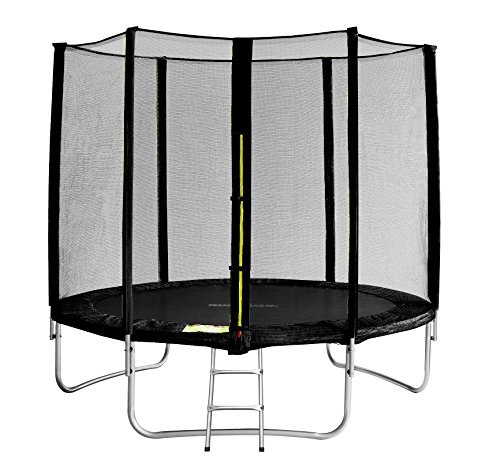 Gartentrampolin Schwarz 2,45M 8FT TS245/1929 von SixBros.