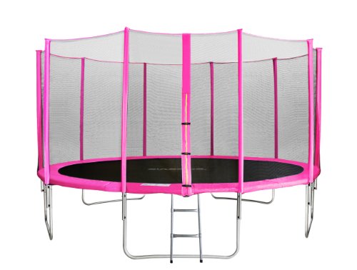 Gartentrampolin Pink - 4,30M 14FT - TP430/1767 Gartentrampolin Pink - 4,30M 14FT - TP430/1767 von SixBros.