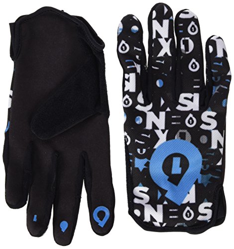 SixSixOne Handschuh Comp Repeater, Black/Cyan, L von SixSixOne