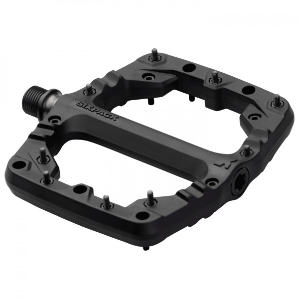 Sixpack Racing - Kamikaze PA - Plattformpedale schwarz/grau Sixpack Racing - Kamikaze PA - Plattformpedale schwarz/grau von Sixpack Racing