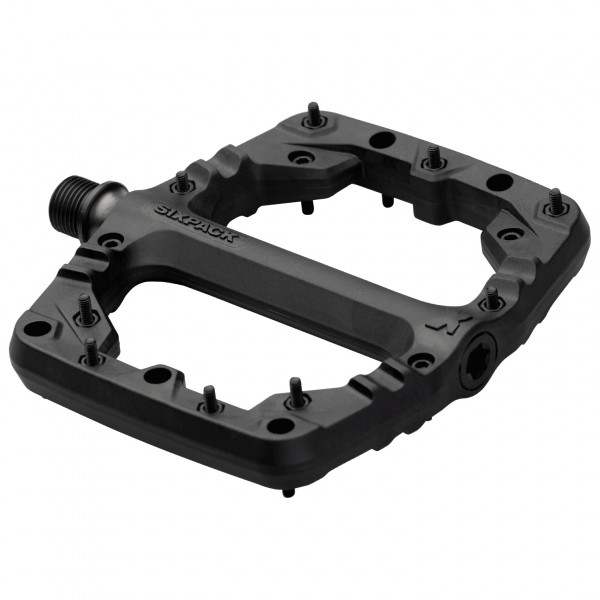 Sixpack Racing - Millenium CF - Plattformpedale schwarz/grau Sixpack Racing - Millenium CF - Plattformpedale schwarz/grau von Sixpack Racing