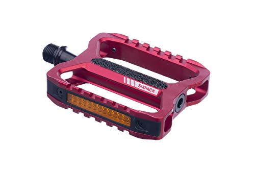Sixpack Network 3.0 Alu Fahrrad Pedal rot Sixpack Network 3.0 Alu Fahrrad Pedal rot von Sixpack