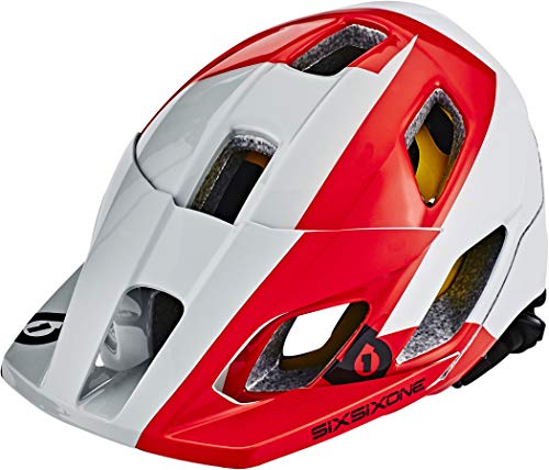 Sixsixone Sixsixone Evo AM Helm ws/rot Sixsixone Sixsixone Evo AM Helm ws/rot von Sixsixone