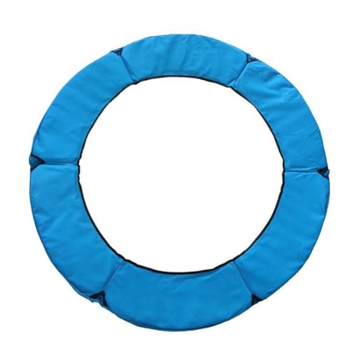 Sizoriruk Kindertrampolin-Hüpfbett-Abdeckung, Schutzhülle, Schwammschutz, Kantenzubehör, Stoffbezug, Blau von Sizoriruk