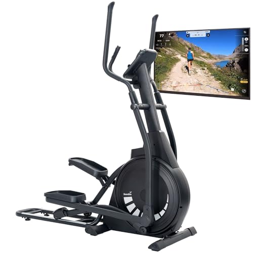 Skandika Crosstrainer Carbon P23 | Ellipsentrainer für Zuhause, klappbar, 23 Programme, App kompatibel, bis 135 kg, 16 Widerstandsstufen | Fitnessgerät für Ausdauertraining Skandika Crosstrainer Carbon P23 | Ellipsentrainer für Zuhause, klappbar, 23 Programme, App kompatibel, bis 135 kg, 16 Widerstandsstufen | Fitnessgerät für Ausdauertraining von Skandika