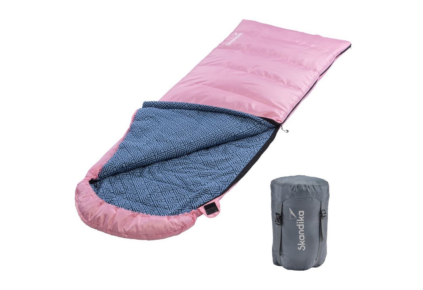 Skandika Deckenschlafsack Dundee Flanell, Baumwolle, Luxus-Qualität, koppelbar, Doppelschlafsack, 3 Jahreszeiten, bis -20°C, 220 x 80 cm, Outdoor Camping Schlafsack Skandika Deckenschlafsack Dundee Flanell, Baumwolle, Luxus-Qualität, koppelbar, Doppelschlafsack, 3 Jahreszeiten, bis -20°C, 220 x 80 cm, Outdoor Camping Schlafsack von Skandika