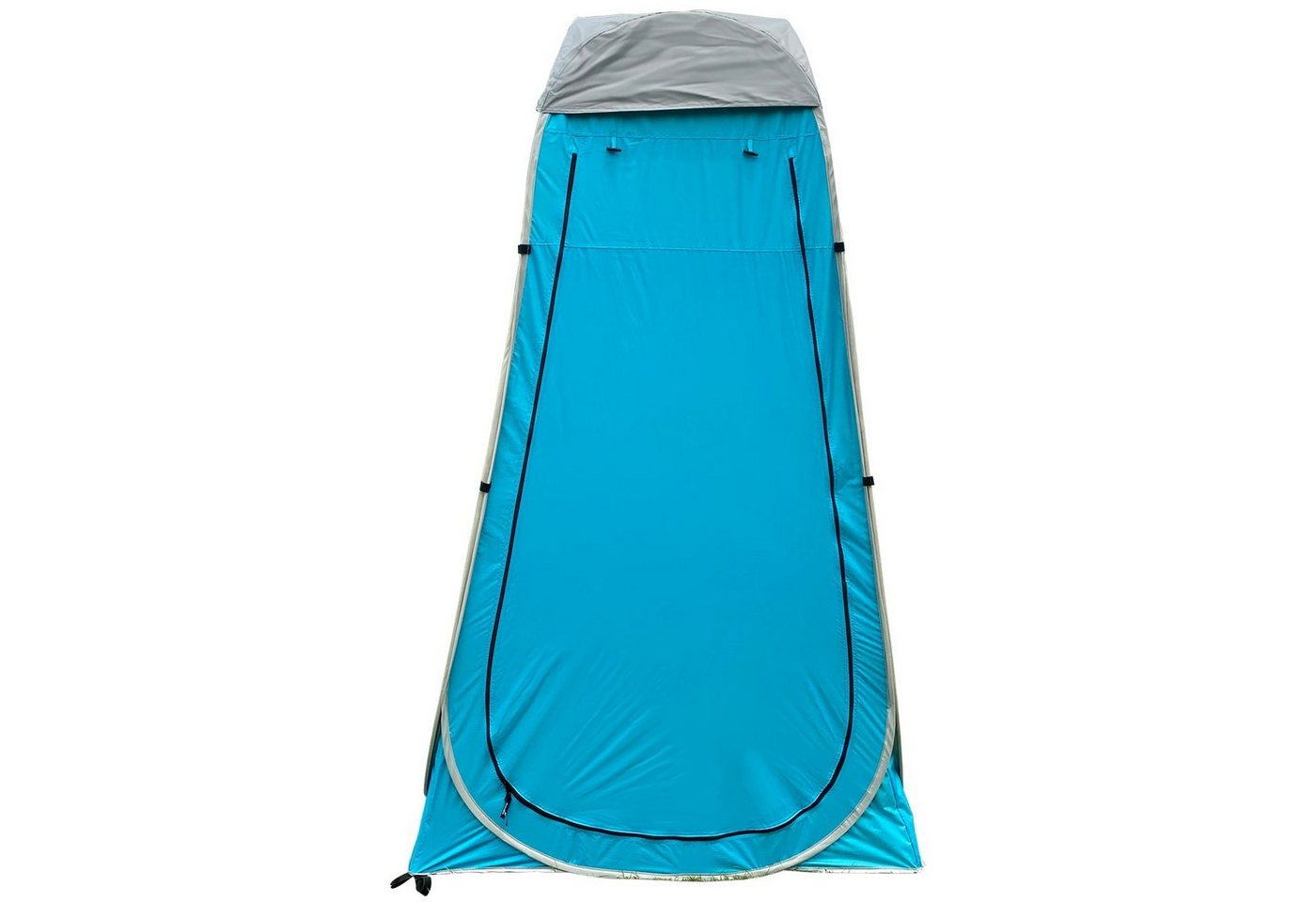 Skandika Kuppelzelt Camping Pop Up Duschzelt, Umkleidezelt, Toilettenzelt, 210 cm Stehhöhe, Blickdicht, separater Boden, Duschbefestigung, leicht von Skandika