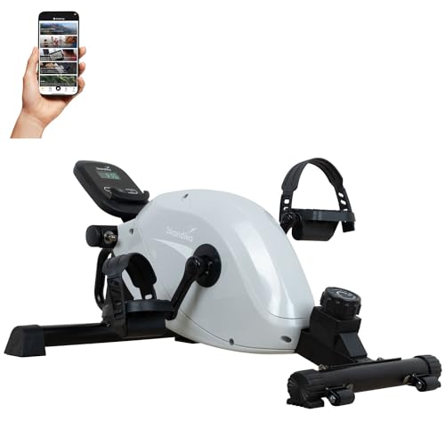 Skandika Pedaltrainer Liten Arm- und Beintrainer Mini Heimtrainer Minitrainer für zu Hause, Büro und Schreibtisch | LCD Trainingscomputer, 8 Stufen, Magnetbremse | 110kg Benutzergewicht Skandika Pedaltrainer Liten Arm- und Beintrainer Mini Heimtrainer Minitrainer für zu Hause, Büro und Schreibtisch | LCD Trainingscomputer, 8 Stufen, Magnetbremse | 110kg Benutzergewicht von Skandika