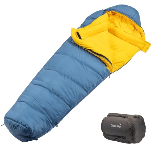 Skandika Schlafsack Gjora | Mumienschlafsack für Erwachsene, 3-4 Jahreszeiten, Nylon-Ripstop, kompakt, wasserabweisend, Packsack | Outdoor, Camping, Wandern, Winter Skandika Schlafsack Gjora | Mumienschlafsack für Erwachsene, 3-4 Jahreszeiten, Nylon-Ripstop, kompakt, wasserabweisend, Packsack | Outdoor, Camping, Wandern, Winter von Skandika