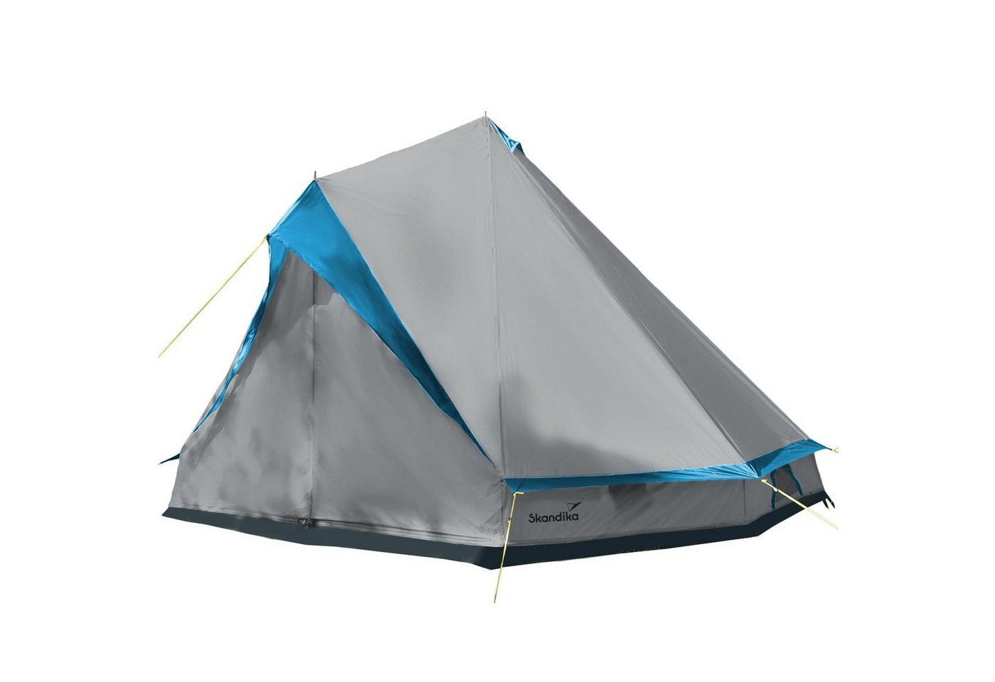 Skandika Tipi-Zelt Comanche 400, Campingzelt mit hochrollbarer Zeltwand, 2,5m Stehhöhe, Personen: 8, wasserdicht 3000mm, Insektenschutz, abnehmbarer Zeltboden, Glamping Skandika Tipi-Zelt Comanche 400, Campingzelt mit hochrollbarer Zeltwand, 2,5m Stehhöhe, Personen: 8, wasserdicht 3000mm, Insektenschutz, abnehmbarer Zeltboden, Glamping von Skandika