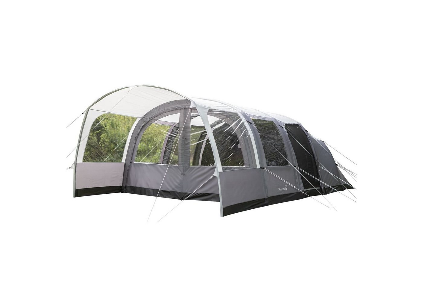 Skandika Tunnelzelt Timola 6 Air Protect, 2 Schlafkabinen, 220 cm Stehhöhe, Personen: 6, Aufblasbares Zelt für 6 Mann, wasserdicht 5000mm Wassersäule, Luftzelt Skandika Tunnelzelt Timola 6 Air Protect, 2 Schlafkabinen, 220 cm Stehhöhe, Personen: 6, Aufblasbares Zelt für 6 Mann, wasserdicht 5000mm Wassersäule, Luftzelt von Skandika