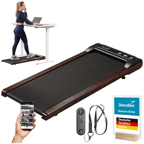 Skandika Walking Pad Nordik K6-H | Laufband für zuhause, 6 km/h, LED-Display, Fernbedienung, Kinomap | Fitnessgerät für Ausdauertraining, Büro, Home Office Skandika Walking Pad Nordik K6-H | Laufband für zuhause, 6 km/h, LED-Display, Fernbedienung, Kinomap | Fitnessgerät für Ausdauertraining, Büro, Home Office von Skandika
