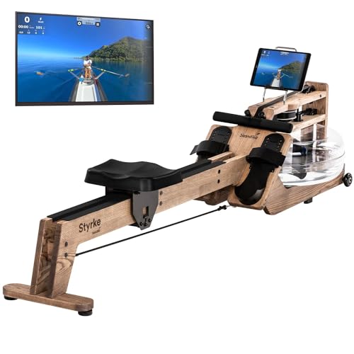 Skandika Wasserrudergerät Styrke Premium | Made in Germany, Rudergerät Wasser aus Holz, Kinomap App-Funktion, Rudermaschine für Zuhause, Massive Esche aus Deutschland, naturnahes Rudern, bis 180 kg Skandika Wasserrudergerät Styrke Premium | Made in Germany, Rudergerät Wasser aus Holz, Kinomap App-Funktion, Rudermaschine für Zuhause, Massive Esche aus Deutschland, naturnahes Rudern, bis 180 kg von Skandika