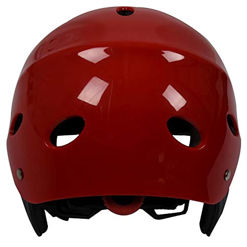 Skanoe Sicherheits Schutz Helm 11 Atemlöcher Für Wassersport Kajak Paddel Boot - Rot von Skanoe