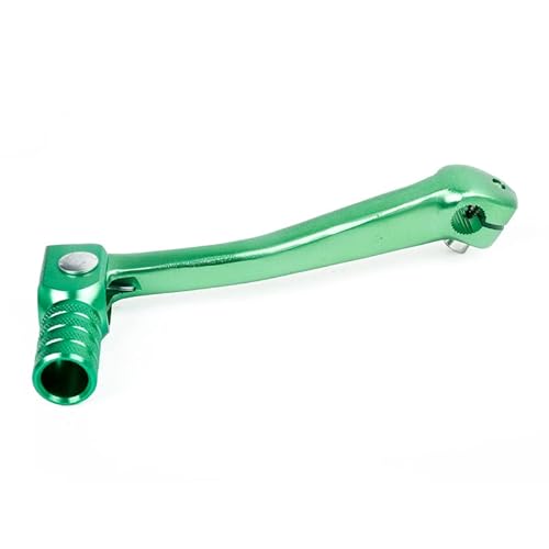 Skdvy Dirt Bike Klappbarer Schalthebel, CNC-Aluminium-Klappschalthebel for Motorräder, Zubehör for 110/125/140/150/160/250 cc, Dirt Bike Pit Bikes(Green) von Skdvy