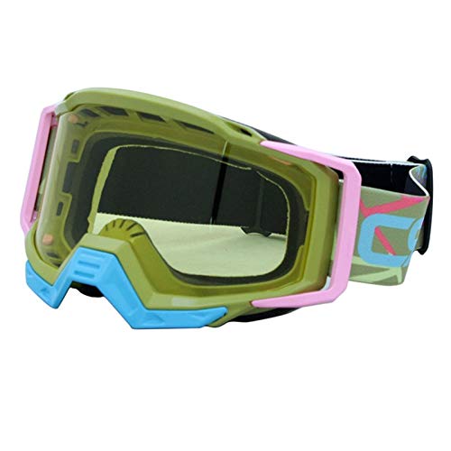 Skdvy Motorradbrille Fahrbrille Gafas for Motorrad Motocross MTB-Skisport-Augenwarenlager von Road Helme Brille(N) von Skdvy