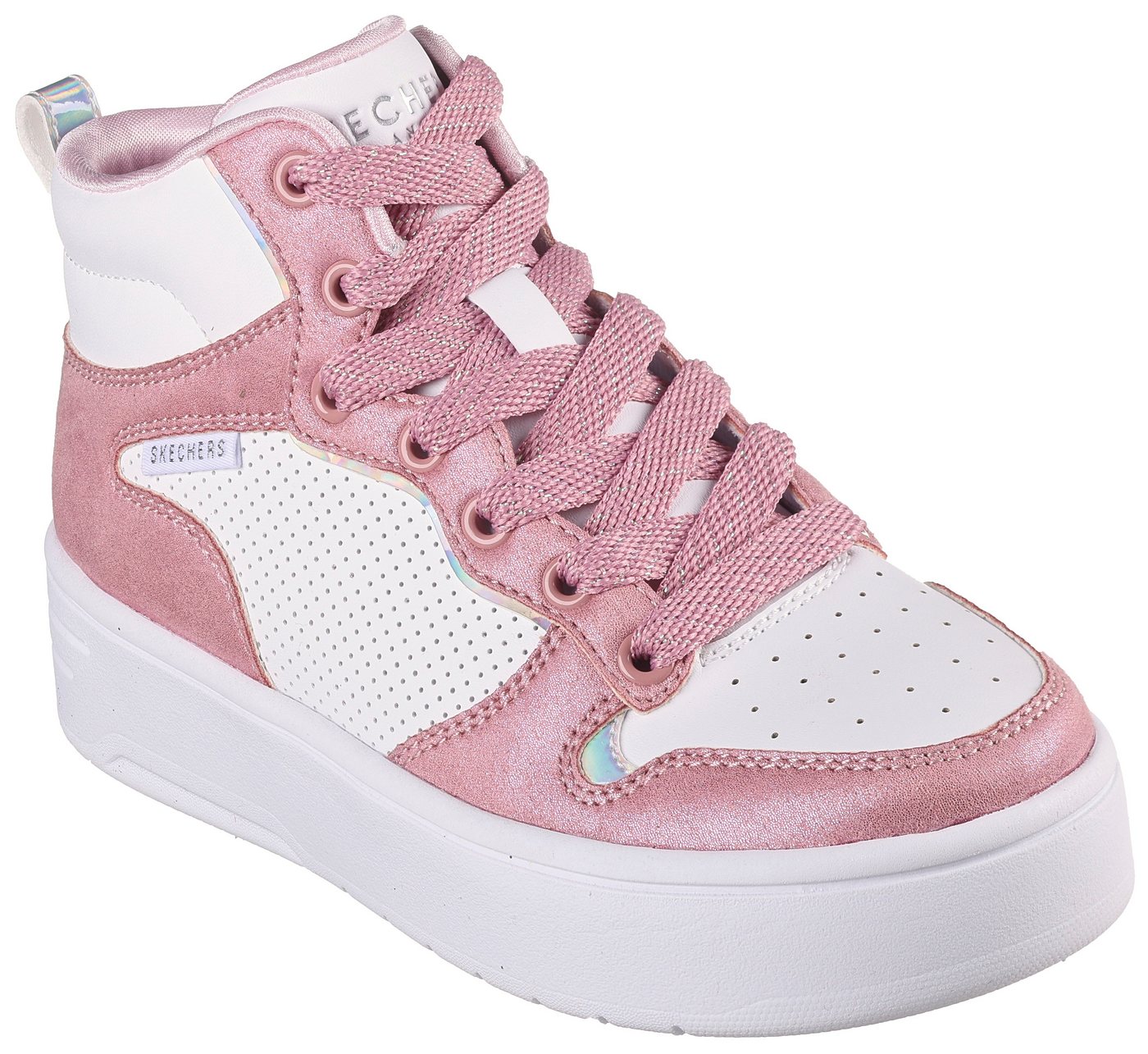 Skechers Kids COURT HIGH-SHINE KICKS Sneaker im Kontrastlook von Skechers Kids