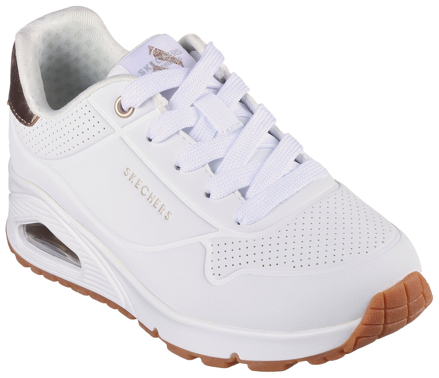 Skechers Kids ESS - STREET GIRLS Sneaker mit gepolstertem Schaftrand, Freizeitschuh, Halbschuh, Schnürschuh von Skechers Kids