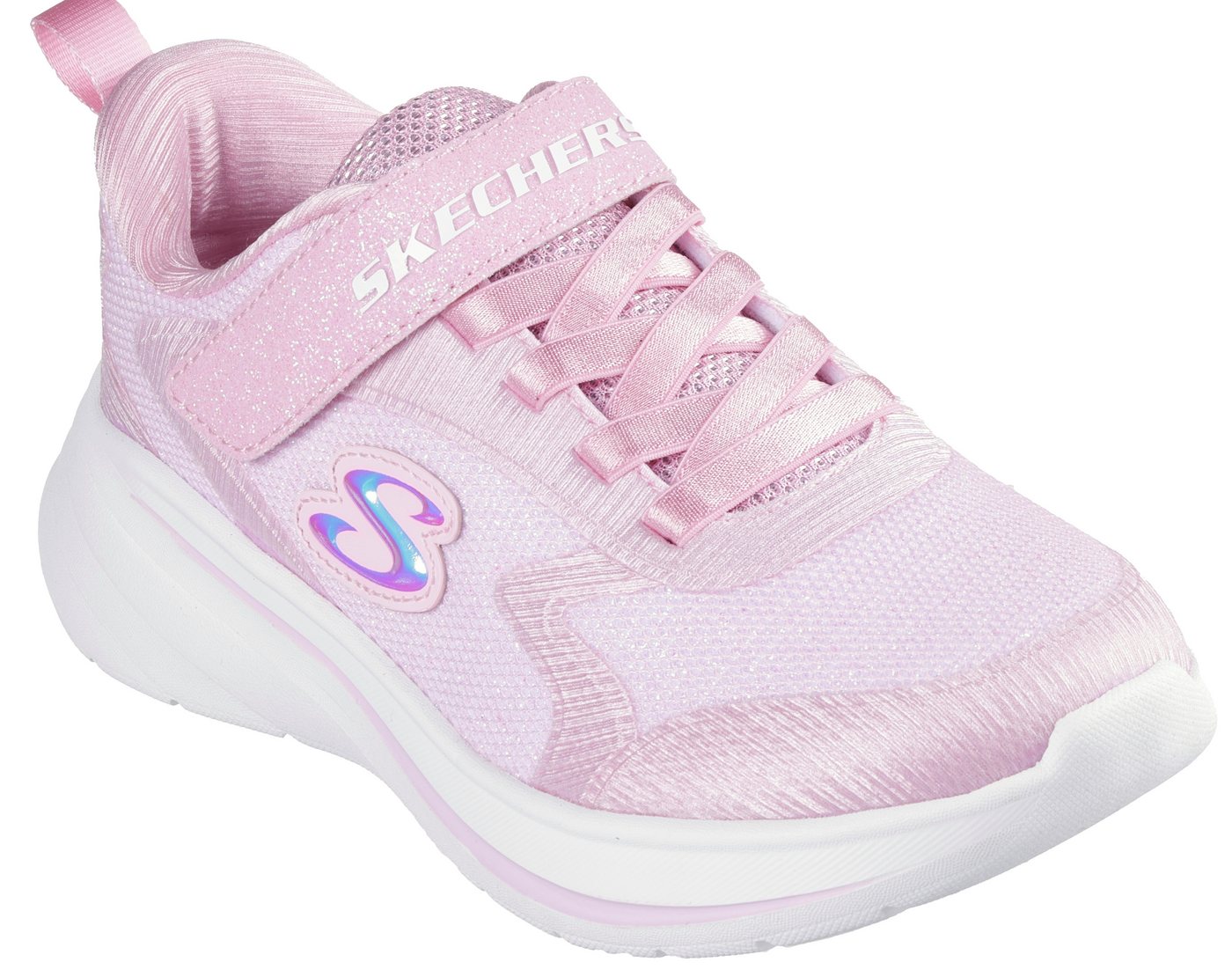 Skechers Kids WAVE 92 Sneaker, Klettschuh, Freizeitschuh mit Gummizug und Klettverschluss von Skechers Kids