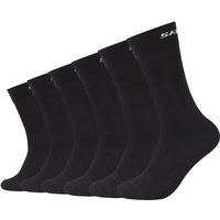 6er Pack SKECHERS Mesh Ventilation Crew Socken 9999 - black 47-49 von Skechers