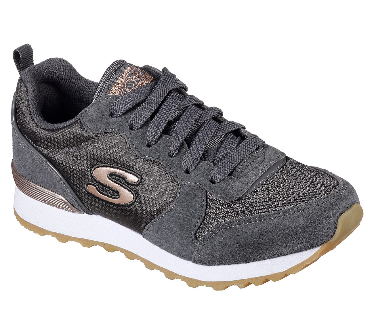 Skecher Street OG 85 GOLD&#039;N GURL Sneakers Frauen Grau von Skechers