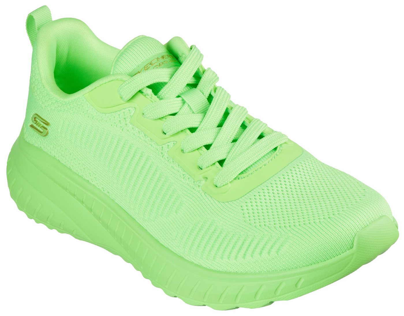 Skechers BOBS SQUAD CHAOS-COOL RYTHMS Sneaker, Knitwear-Sneaker, Schnürschuh in veganer Verarbeitung Skechers BOBS SQUAD CHAOS-COOL RYTHMS Sneaker, Knitwear-Sneaker, Schnürschuh in veganer Verarbeitung von Skechers
