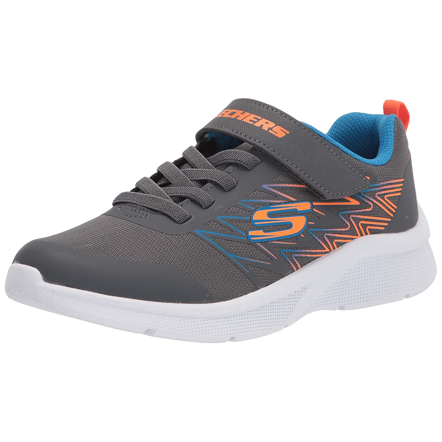 Skechers Boys MICROSPEC TEXLOR Sneakers Kids grau/blau Skechers Boys MICROSPEC TEXLOR Sneakers Kids grau/blau von Skechers