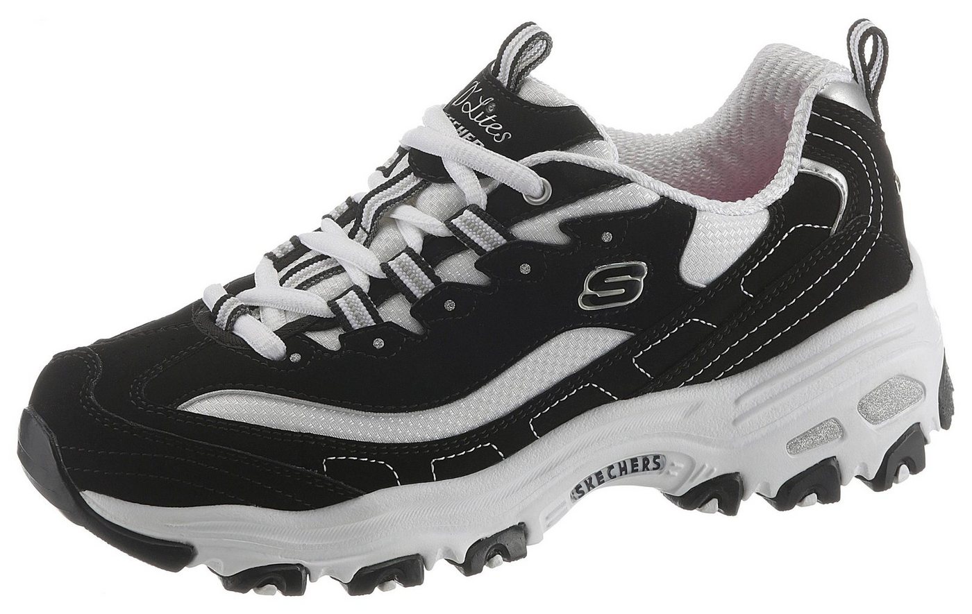 Skechers D´Lites - Biggest Fan Sneaker im trendigen Chunky-Style, Freizeitschuh, Halbschuh, Schnürschuh Skechers D´Lites - Biggest Fan Sneaker im trendigen Chunky-Style, Freizeitschuh, Halbschuh, Schnürschuh von Skechers