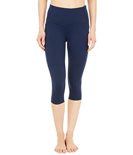 Skechers Damen Gowalk HIGH Waisted Capri Jogginghose Damen, Navy, X Large von Skechers