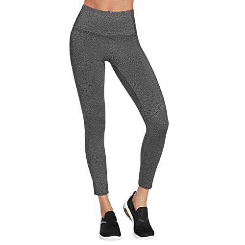 Skechers Damen Gowalk Hoch Taille Leggings, 3X-Groß, Grau von Skechers