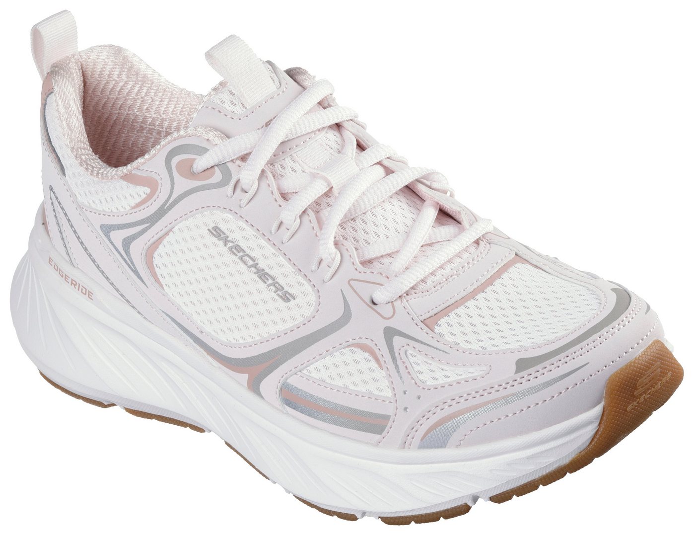 Skechers EDGERIDE-SILVER ECLIPSE Sneaker Retro Sneaker, Schnürschuh mit Metallic-Besätzen Skechers EDGERIDE-SILVER ECLIPSE Sneaker Retro Sneaker, Schnürschuh mit Metallic-Besätzen von Skechers