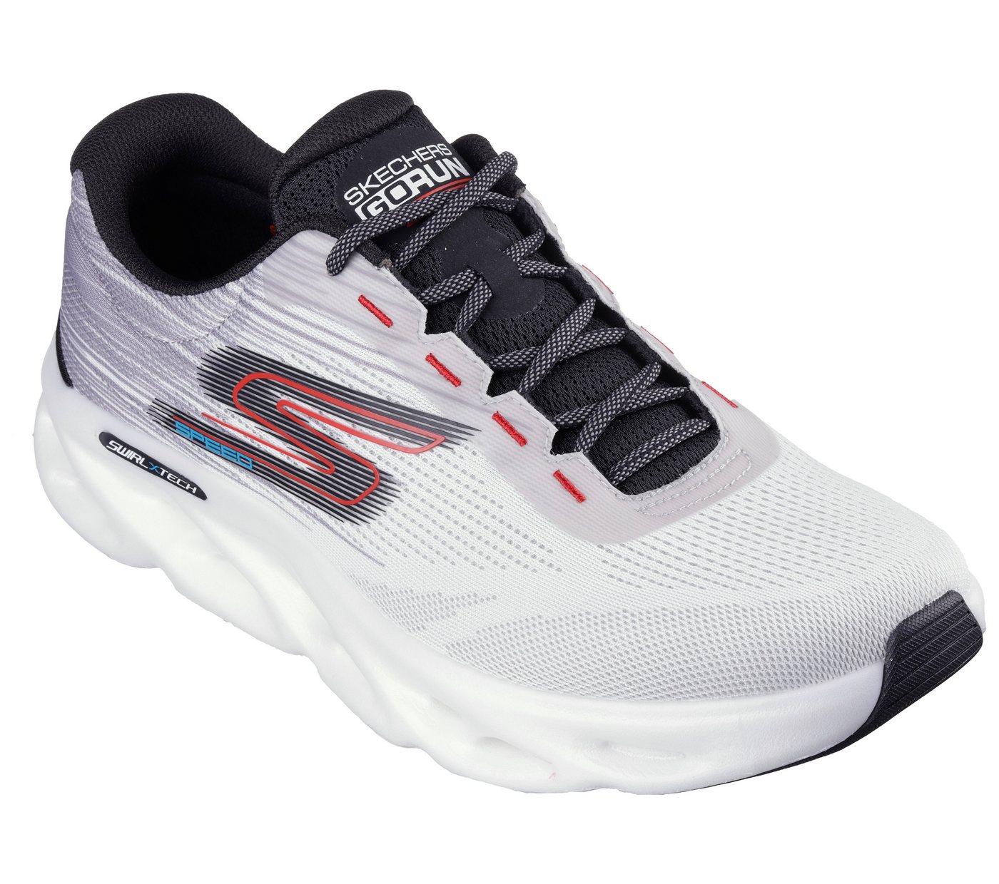 Skechers GO RUN SWIRL TECH SPEED RAPID MOTION Laufschuh Luftgekühlte Goga-Mat-Technologie Einlegesohle von Skechers