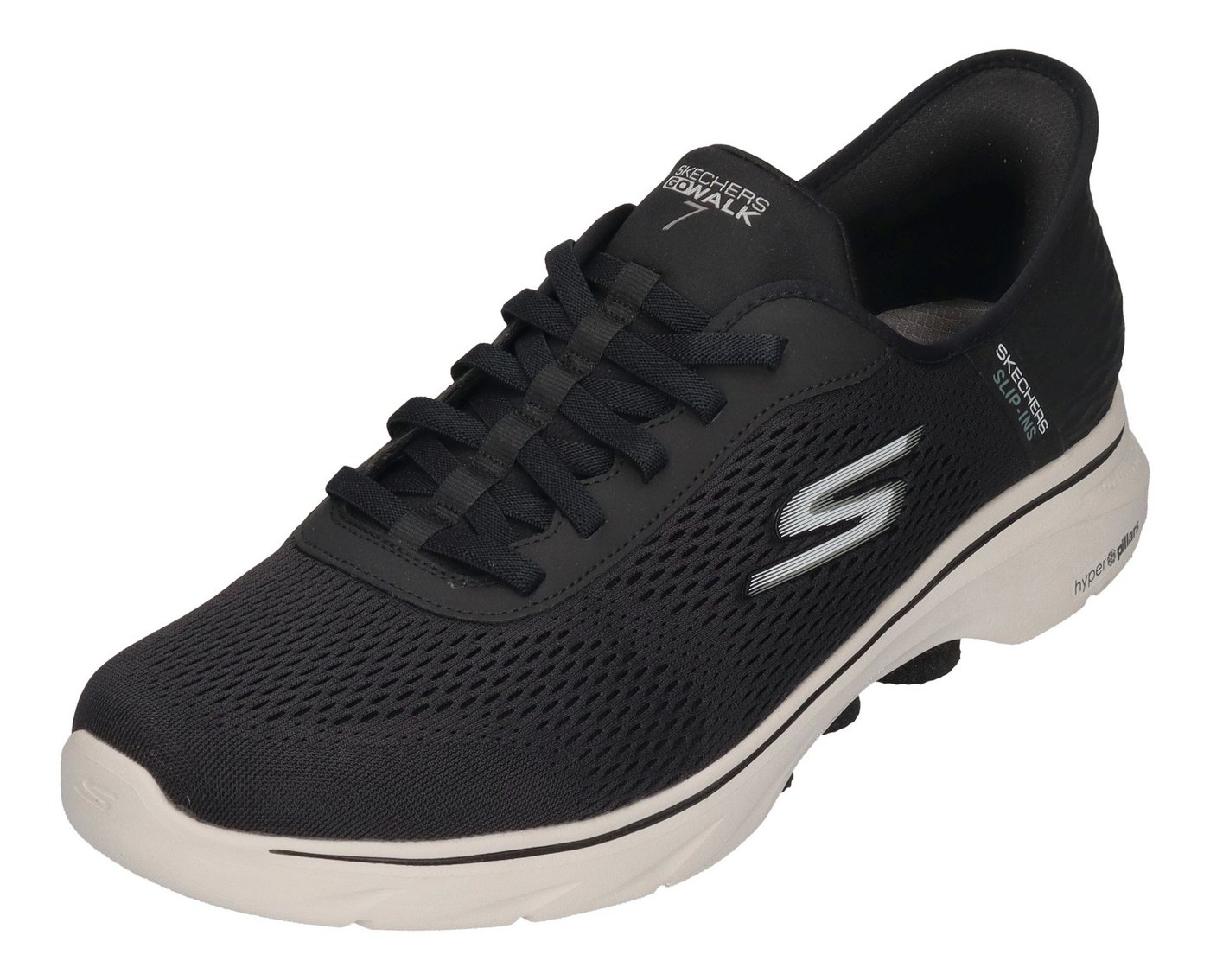 Skechers GO WALK 7 FREE HAND 2 216648 Sneaker Black White Skechers GO WALK 7 FREE HAND 2 216648 Sneaker Black White von Skechers