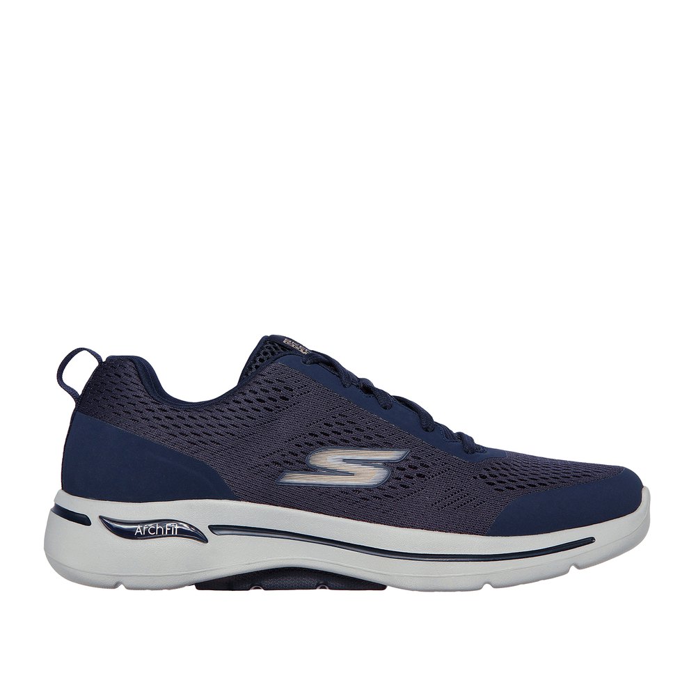 Skechers Go Walk Arch Fit-idy Trainers Blau EU 46 Mann von Skechers