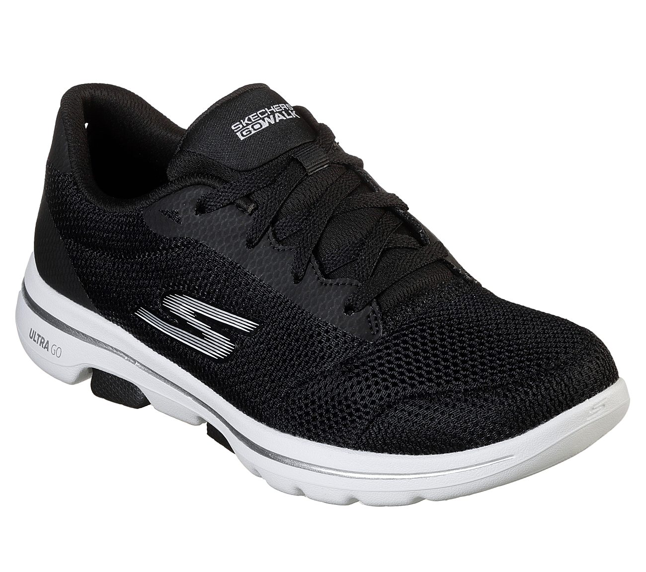 Skechers Go Walk Womens GO WALK 5 LUCKY Sportschuhe/Laufschuhe Women Schwarz von Skechers