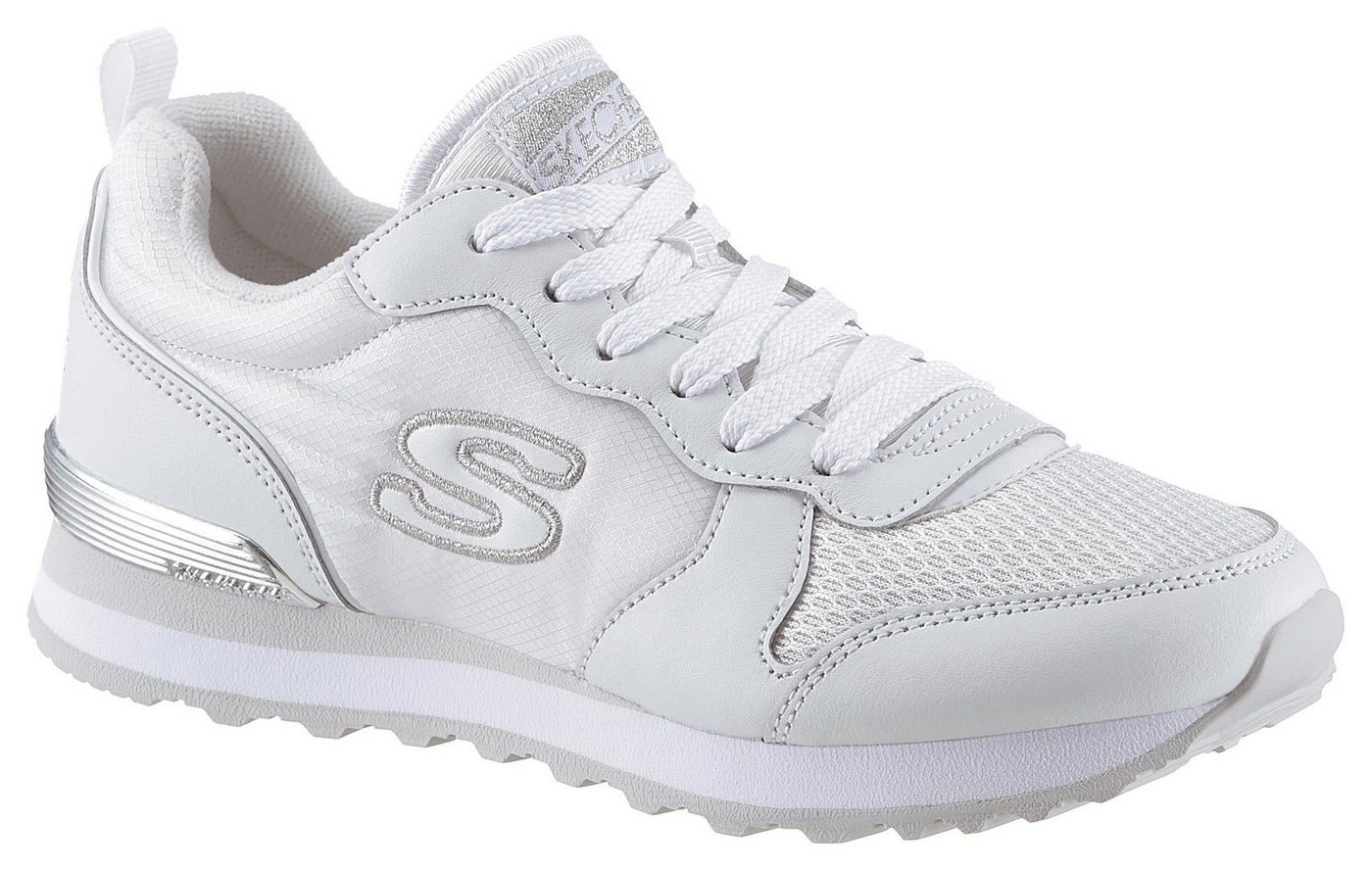Skechers Gold´n Gurl Sneaker Freizeitschuh, Halbschuh, Schnürschuh mit Metallic-Details Skechers Gold´n Gurl Sneaker Freizeitschuh, Halbschuh, Schnürschuh mit Metallic-Details von Skechers
