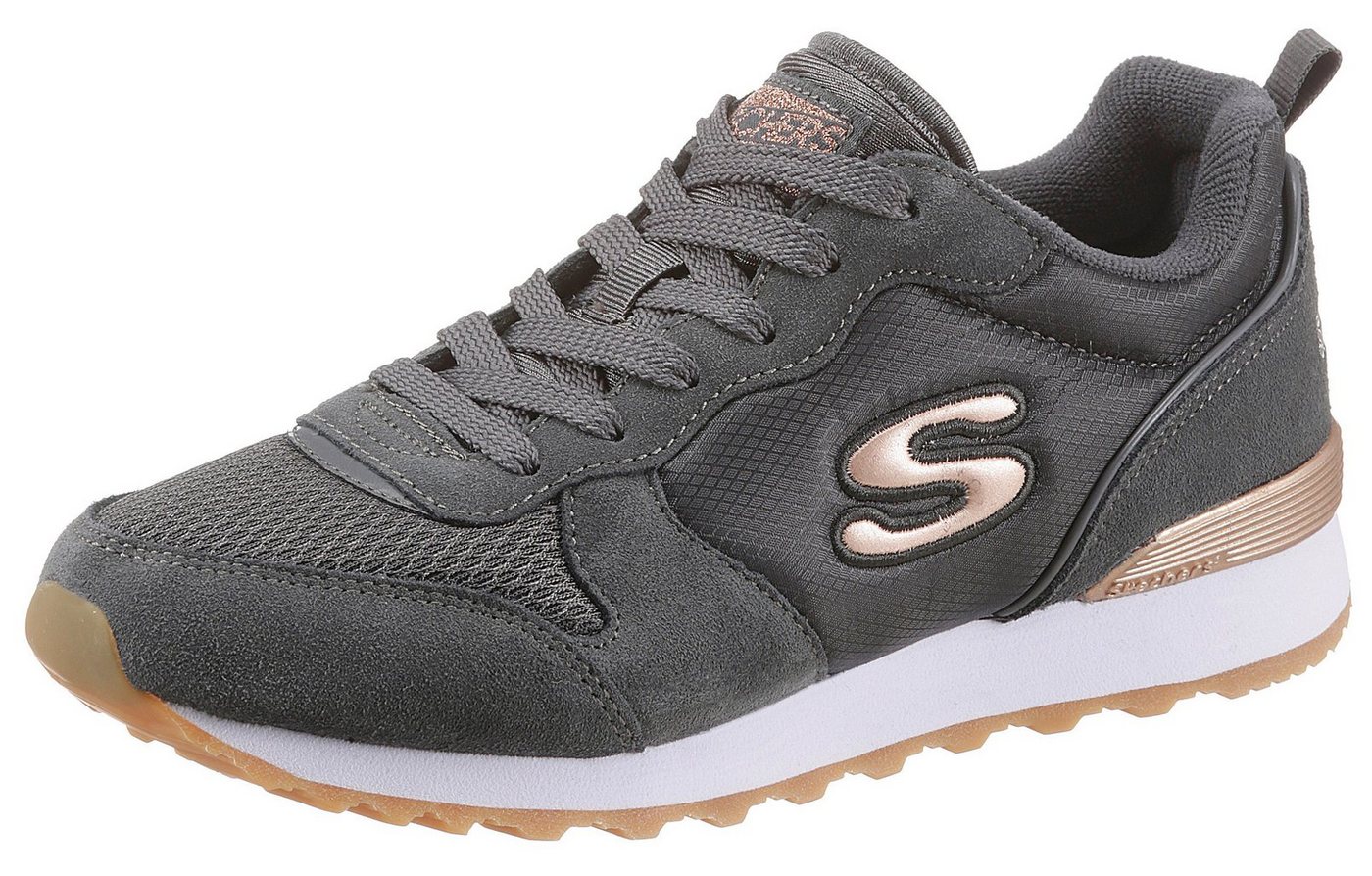 Skechers OG 85 - GOLDN GURL Sneaker Freizeitschuh, Halbschuh, Schnürschuh mit Air-Cooled Memory Foam von Skechers