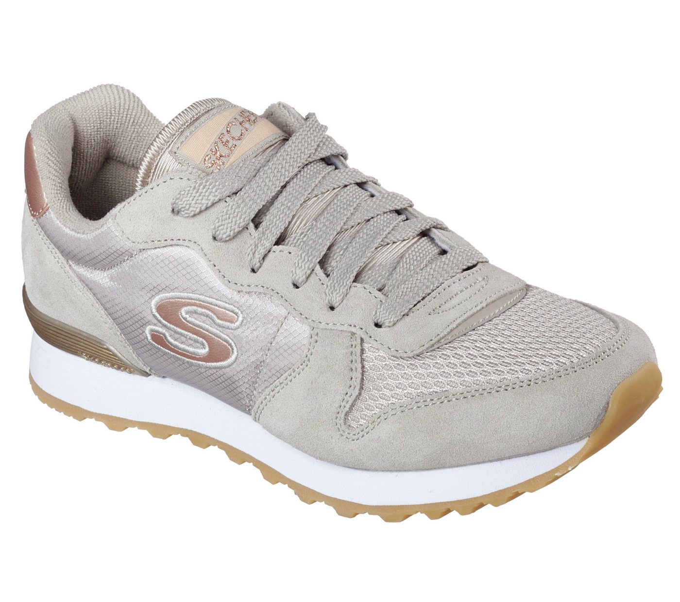Skechers OG 85 - GOLDN GURL Sneaker Schnürschuh, Original-Retro-Jogginschuh mit Air-Cooled Memory Foam® Skechers OG 85 - GOLDN GURL Sneaker Schnürschuh, Original-Retro-Jogginschuh mit Air-Cooled Memory Foam® von Skechers