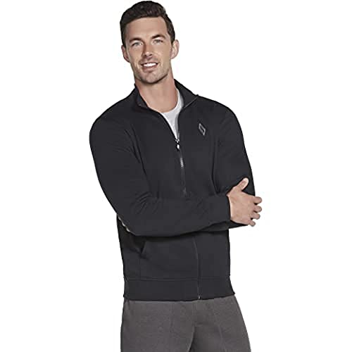 Skechers Herren The Hoodless Hoodie Gowalk Everywhere Jacke, 2X-Groß, Blau Skechers Herren The Hoodless Hoodie Gowalk Everywhere Jacke, 2X-Groß, Blau von Skechers