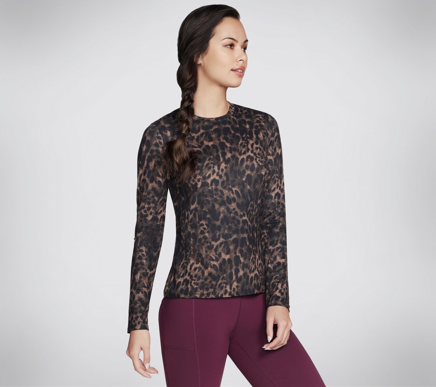 Skechers Langarmshirt NATURAL CHEETAH Skechers Langarmshirt NATURAL CHEETAH von Skechers