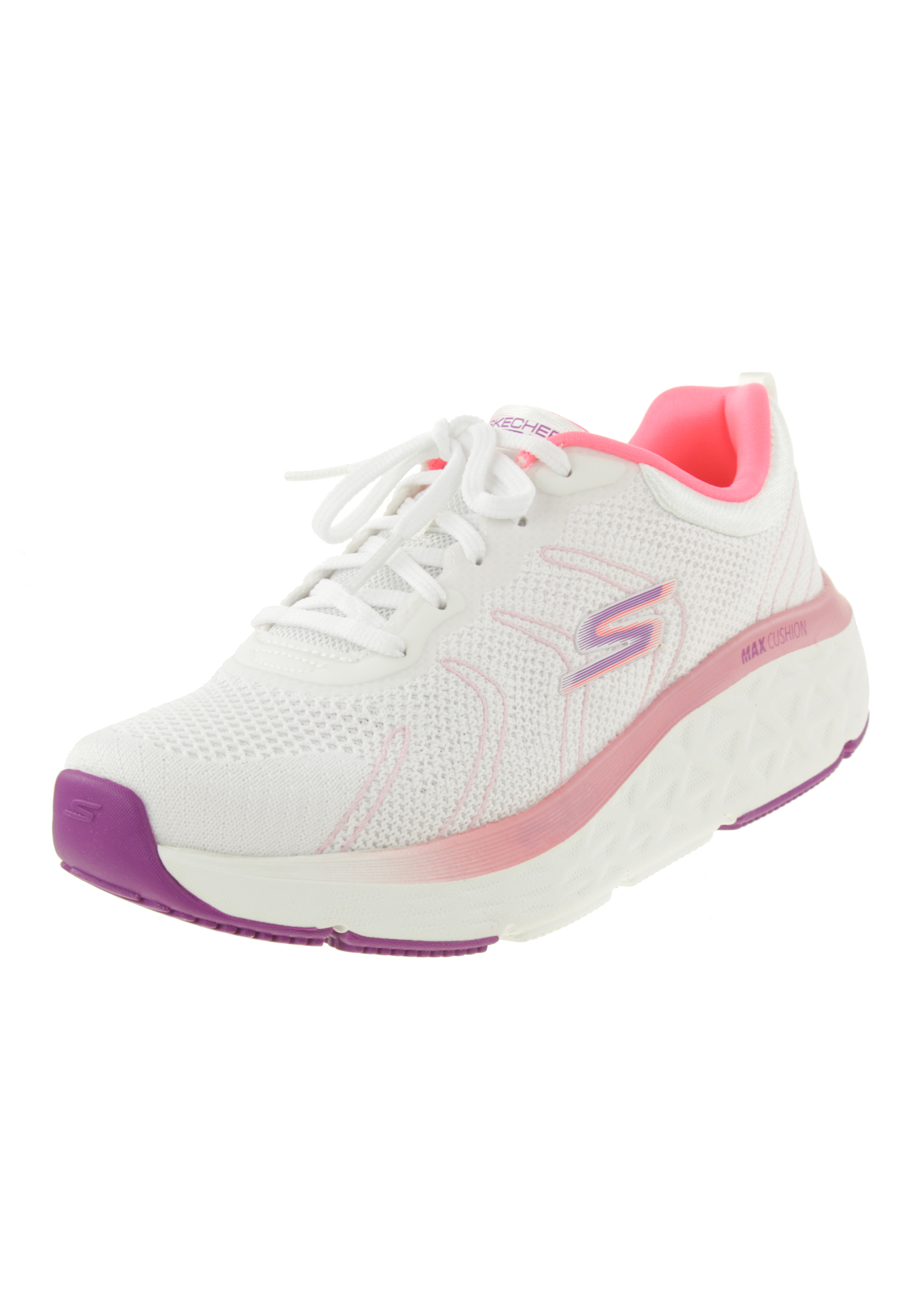 Skechers MAX CUSHIONING DELTA Sneakers Laufschuhe Fitness Damen weiss 129120 Skechers MAX CUSHIONING DELTA Sneakers Laufschuhe Fitness Damen weiss 129120 von Skechers