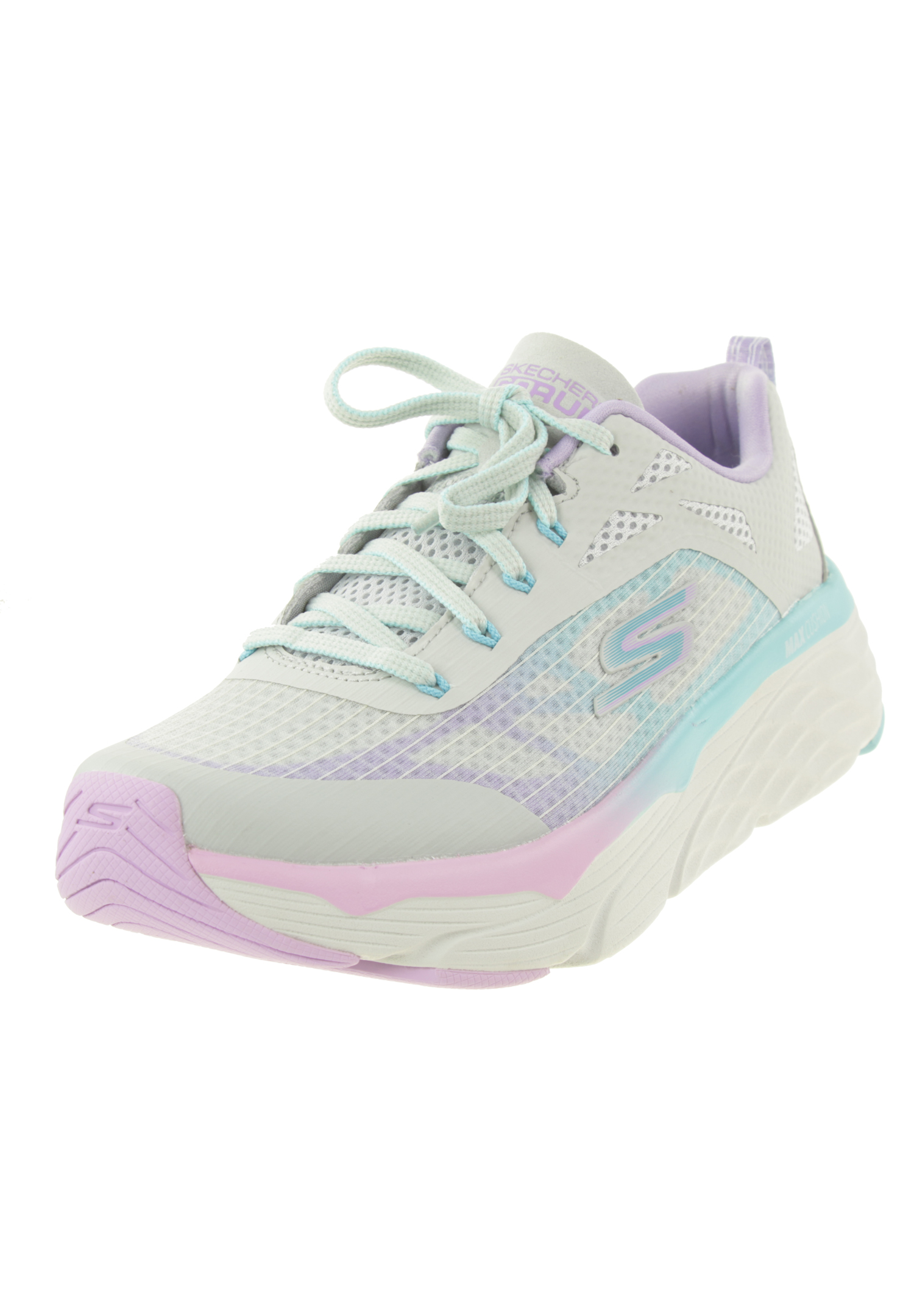 Skechers MAX CUSHIONING ELITE EVEN STRIDE Sneakers Laufschuhe Fitness Damen grau... von Skechers