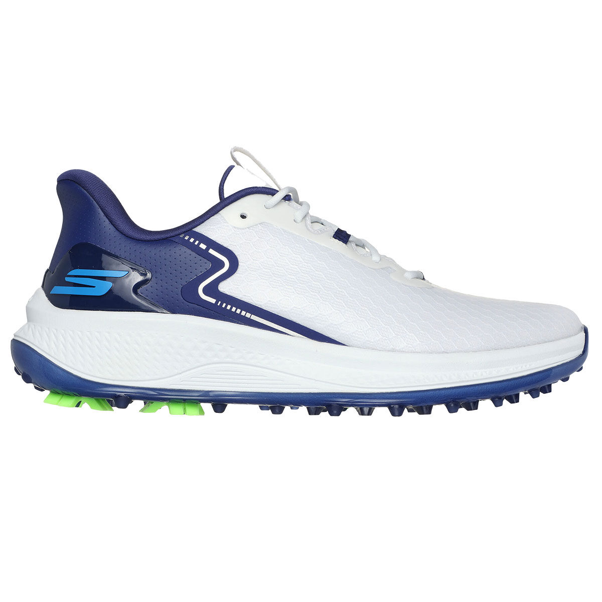 Skechers Men's GO GOLF Blade Slip-Ins Waterproof Spikeless Golf Shoes, Mens, White/navy, 7 | American Golf von Skechers