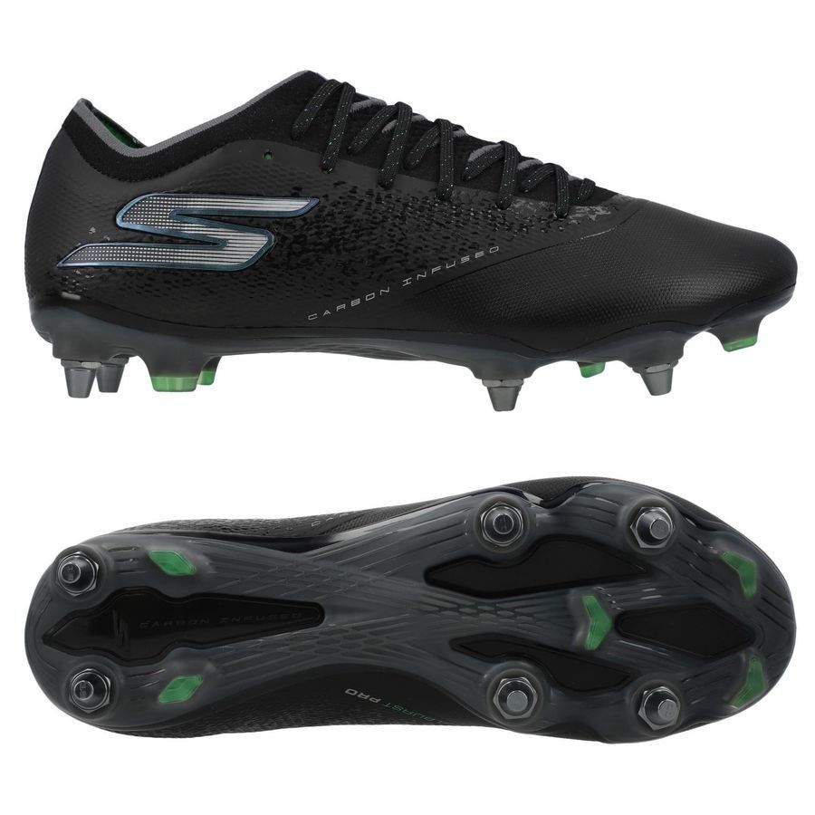 Skechers Razor 1.5 SG Evergreen - Schwarz/Silber/Grün Skechers Razor 1.5 SG Evergreen - Schwarz/Silber/Grün von Skechers