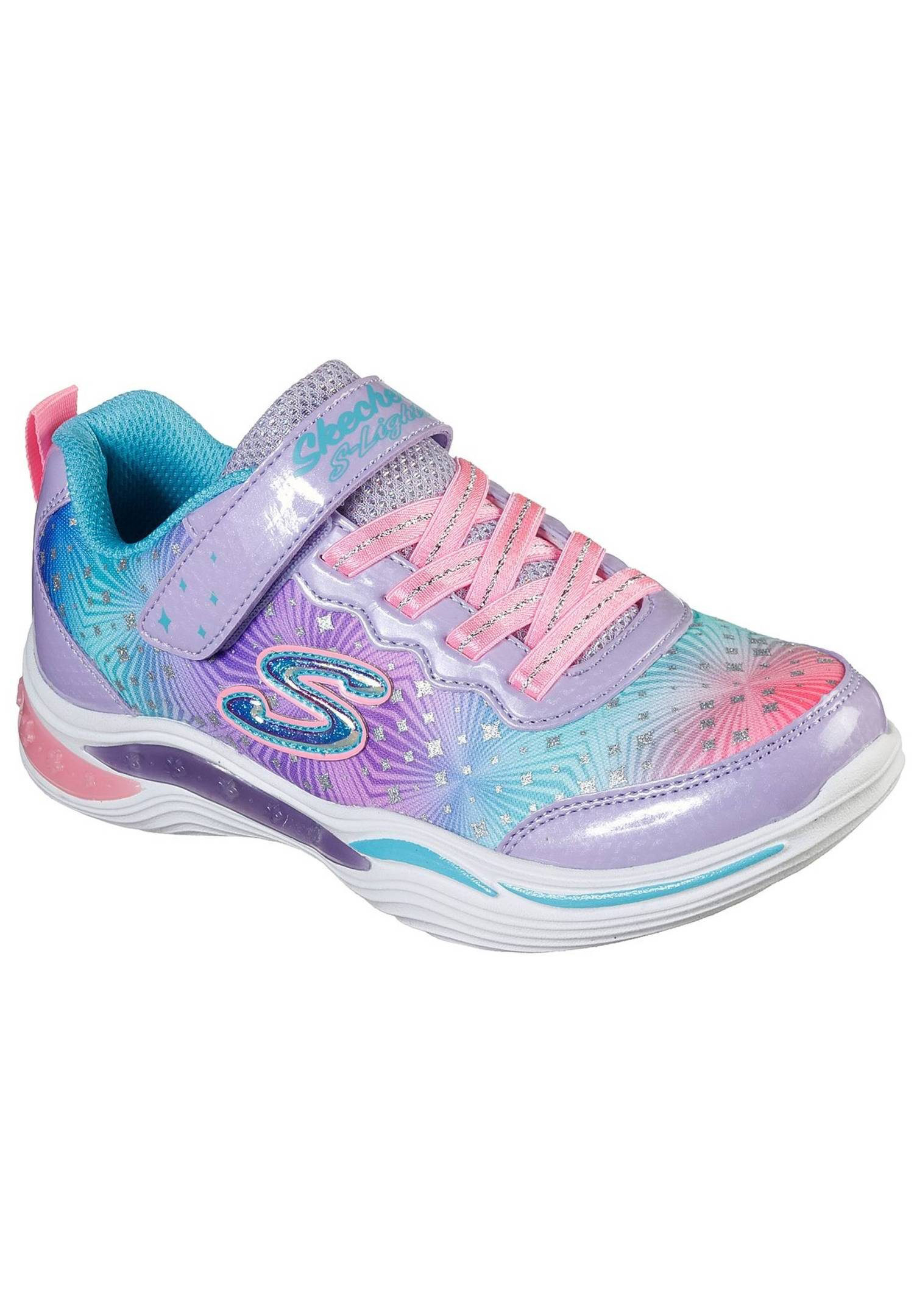 Skechers S Lights Power Petals PAINTED DAISY Kinder Sneaker Schuhe Mädchen LED von Skechers