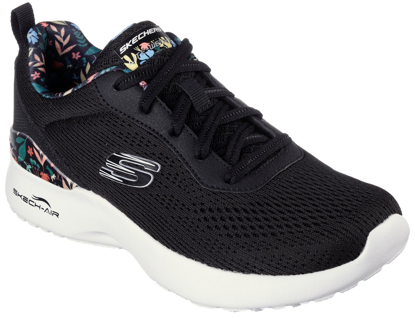 Skechers SKECH-AIR DYNAMIGHT LAID OUT Sneaker mit buntem Print an der Ferse, Freizeitschuh, Halbschuh, Schnürschuh von Skechers