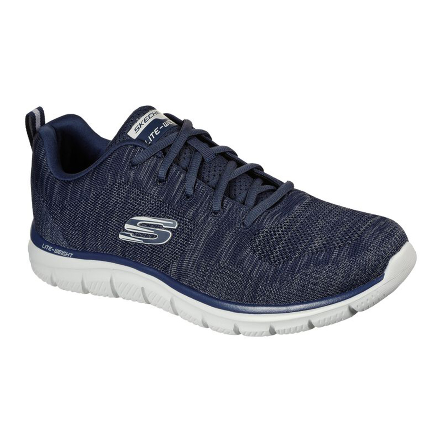 Skechers SPORT MENS TRACK FRONT RUNNER Sneakers Herren blau von Skechers